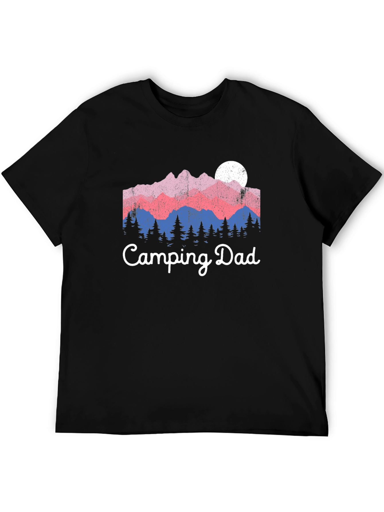 Camping Dad Graphic T-Shirt - Outdoor Adventure Tee