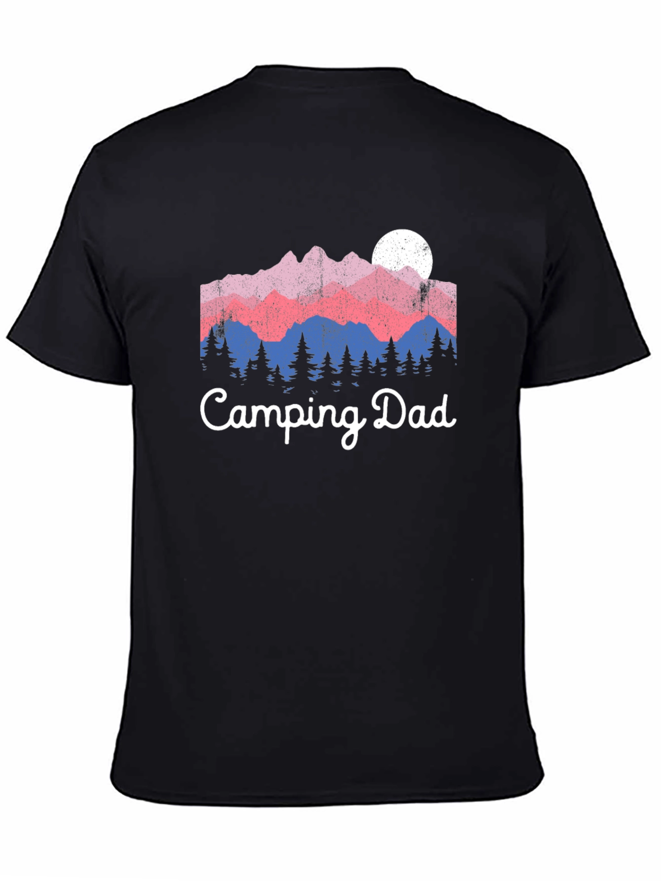 Camping Dad Graphic T-Shirt - Outdoor Adventure Tee