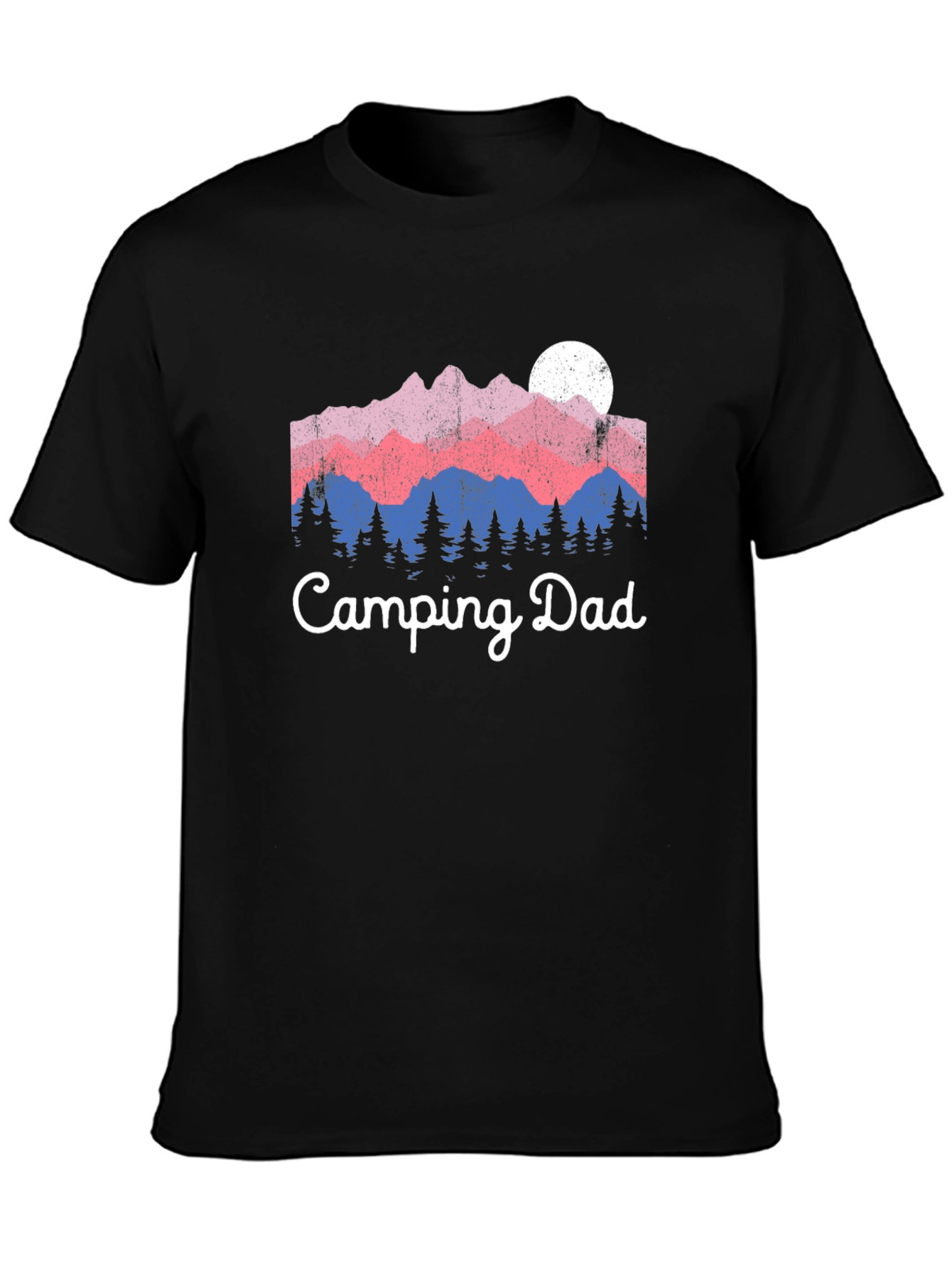 Camping Dad Graphic T-Shirt - Outdoor Adventure Tee