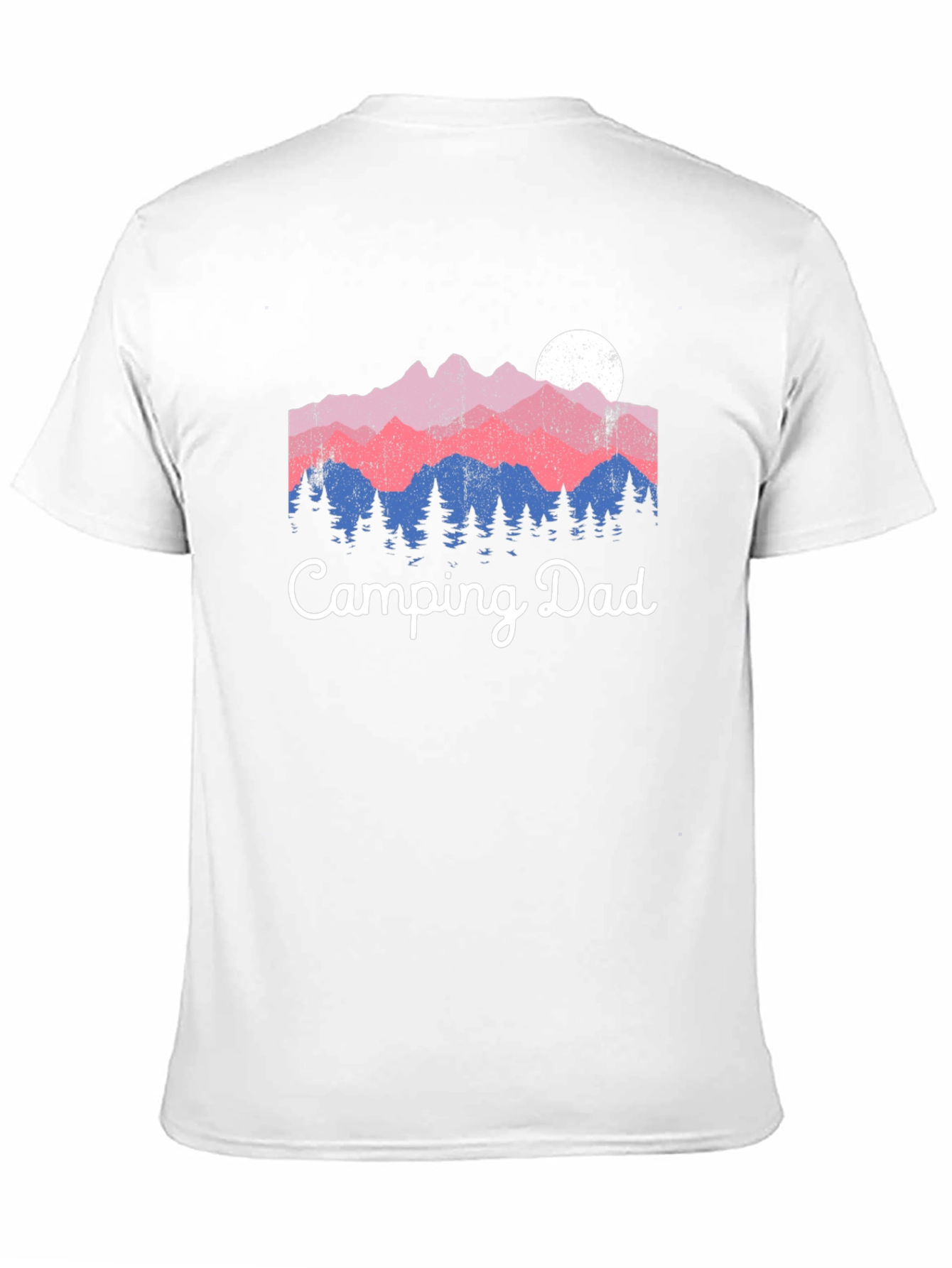 Camping Dad Graphic T-Shirt - Outdoor Adventure Tee