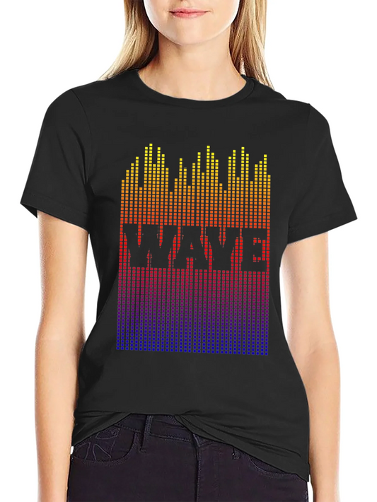 Retro Wave Graphic T-Shirt