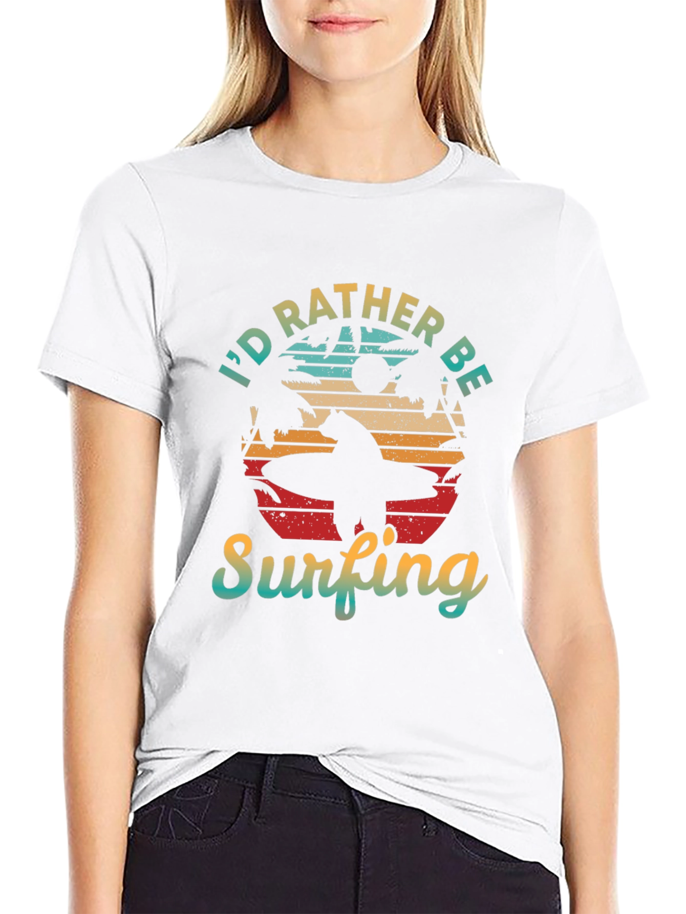 Id Rather Be Surfing T-Shirt
