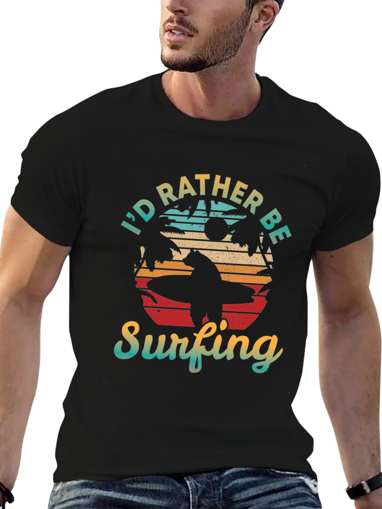 Id Rather Be Surfing T-Shirt