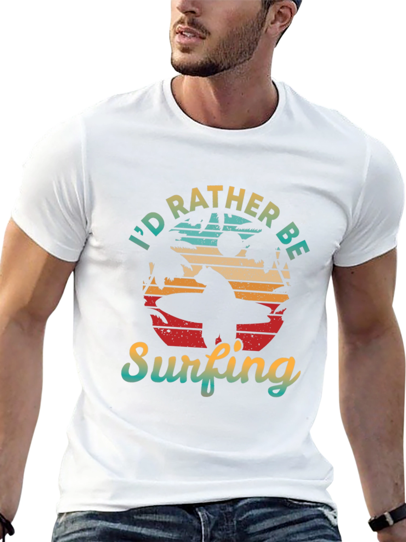Id Rather Be Surfing T-Shirt