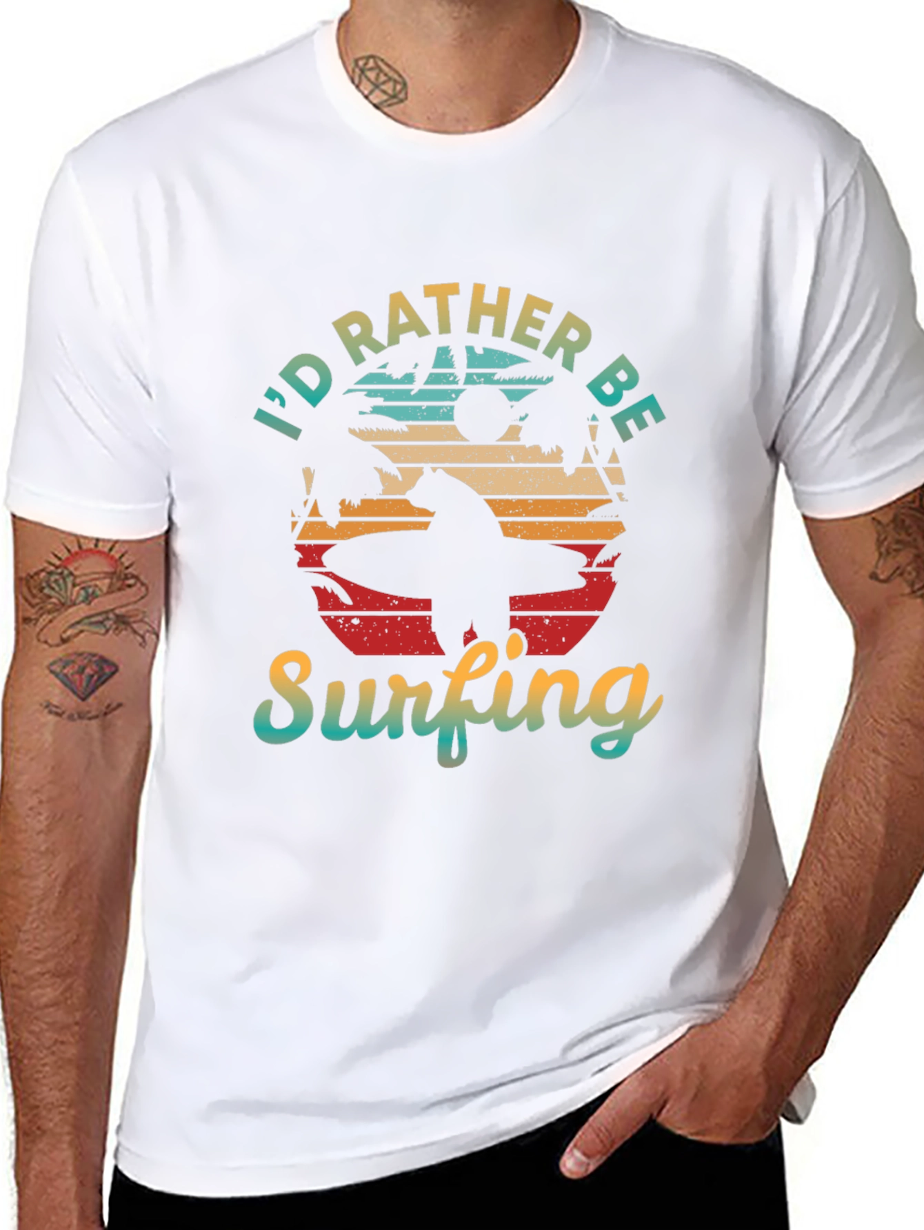 Id Rather Be Surfing T-Shirt