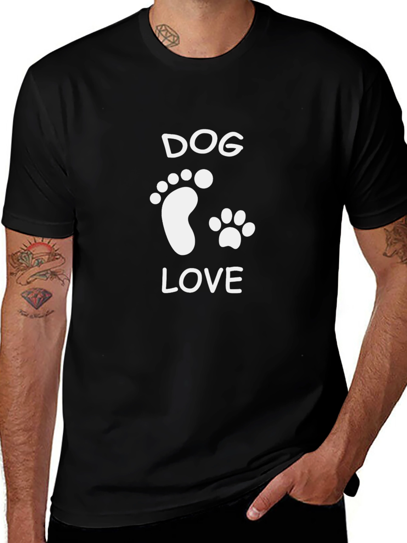 Dog Love Graphic T-Shirt