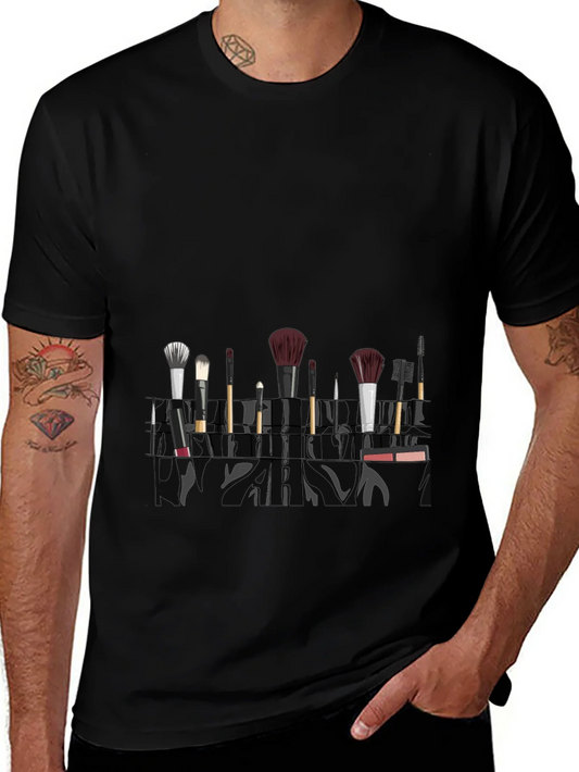 Makeup Brush T-Shirt - Stylish and Unique Design