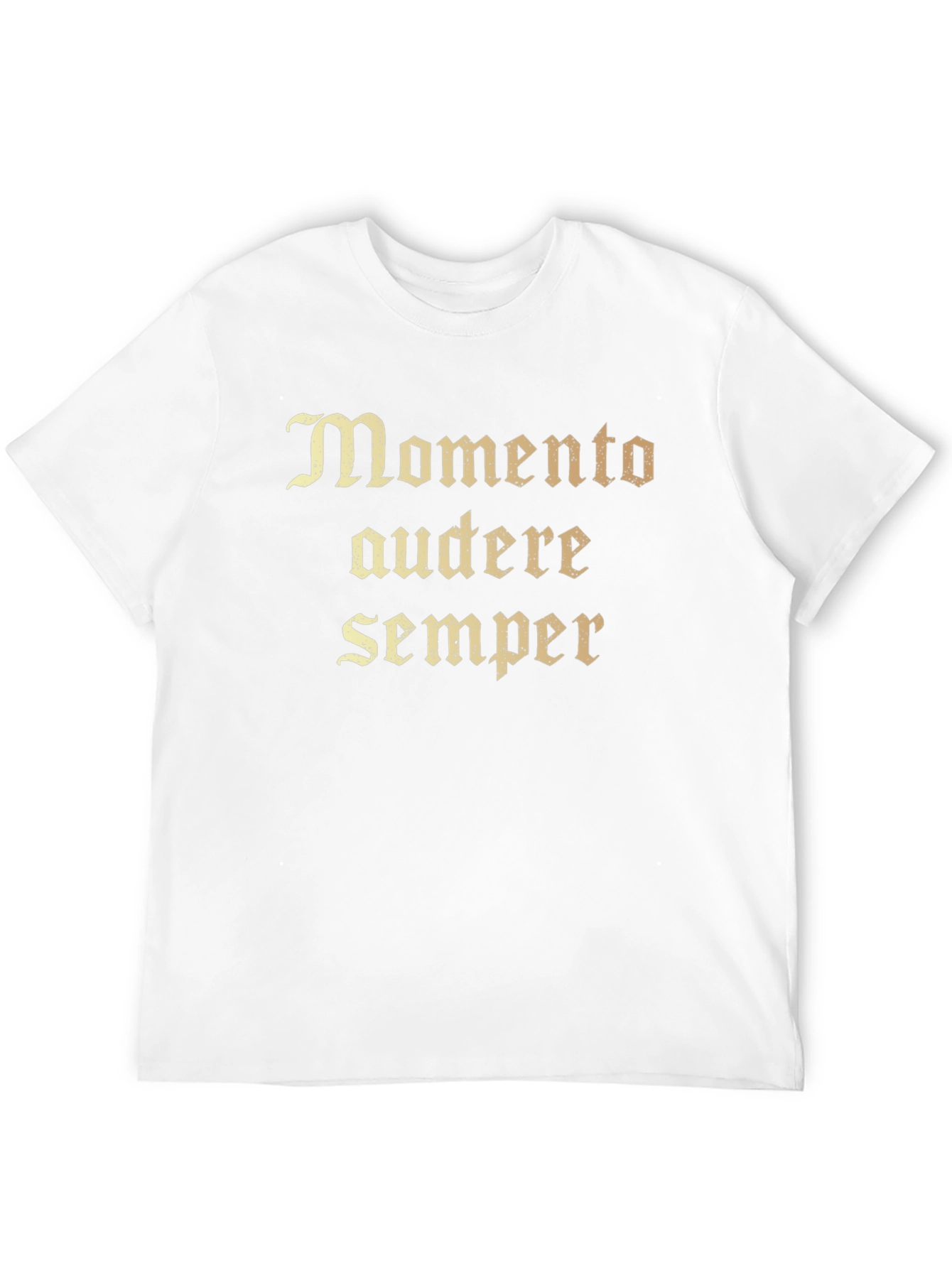 Memento Audere Semper Black T-Shirt