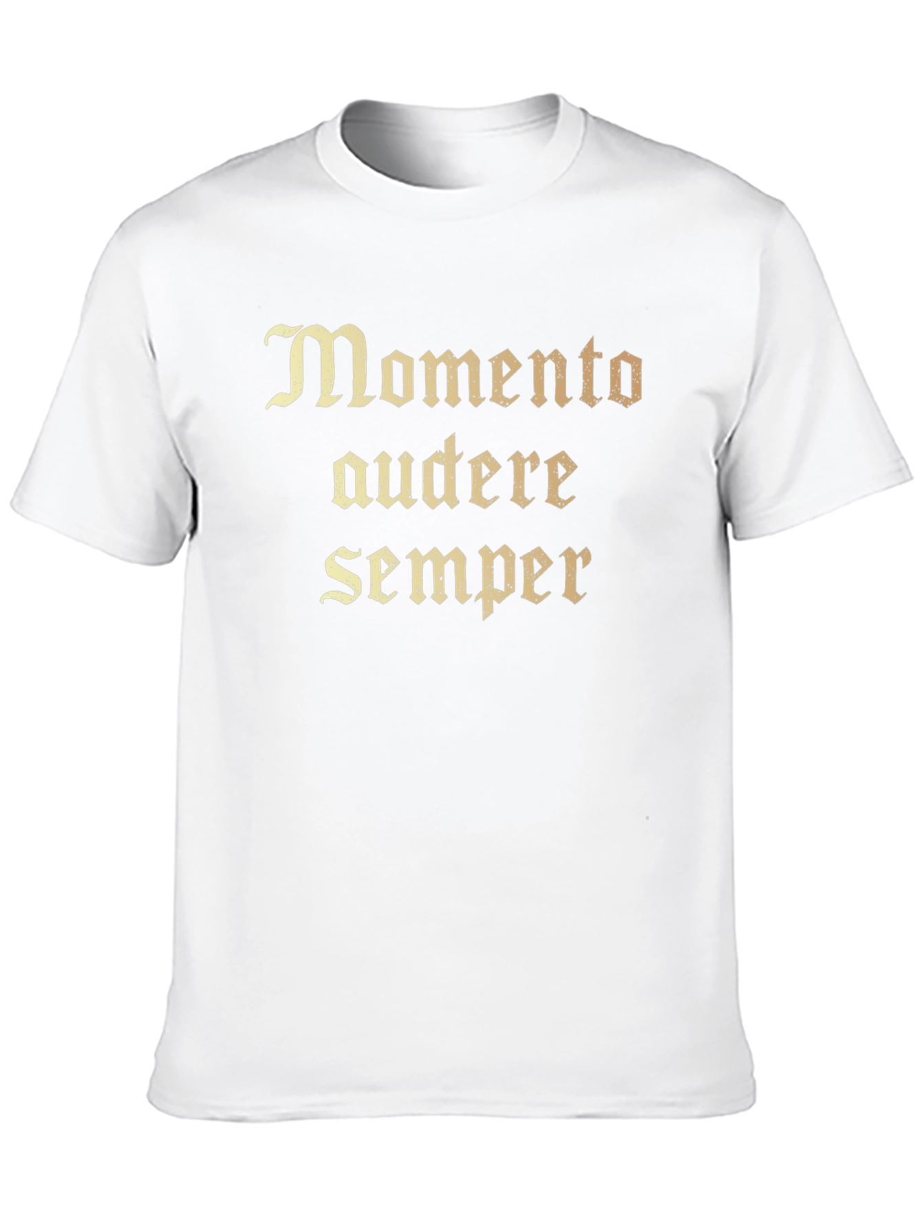 Memento Audere Semper Black T-Shirt