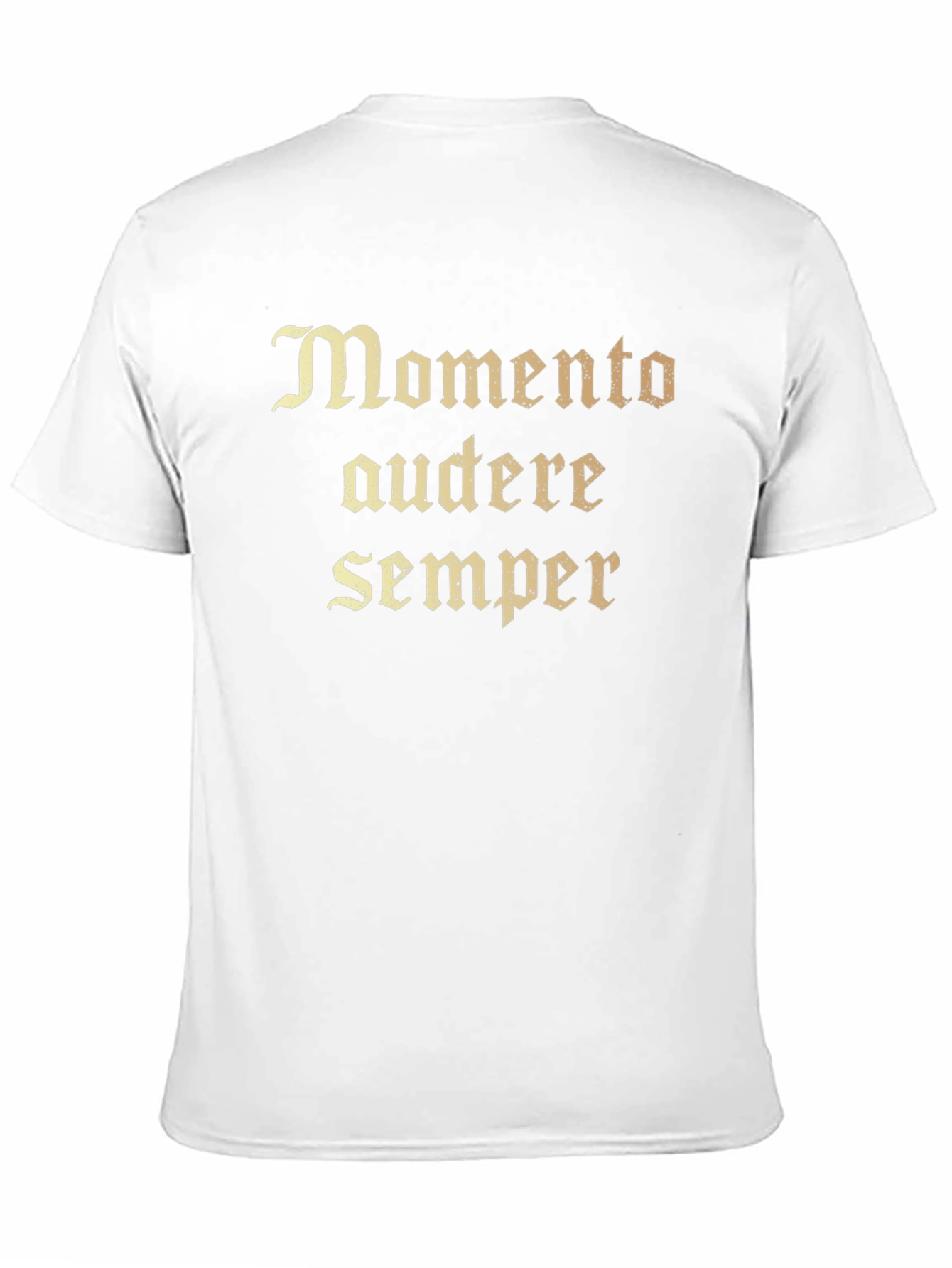 Memento Audere Semper Black T-Shirt
