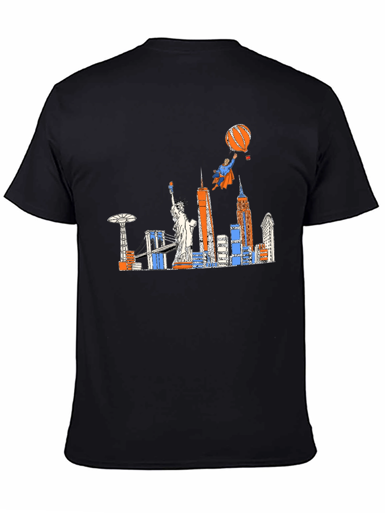 NYC Skyline Graphic Tee - Superhero Edition