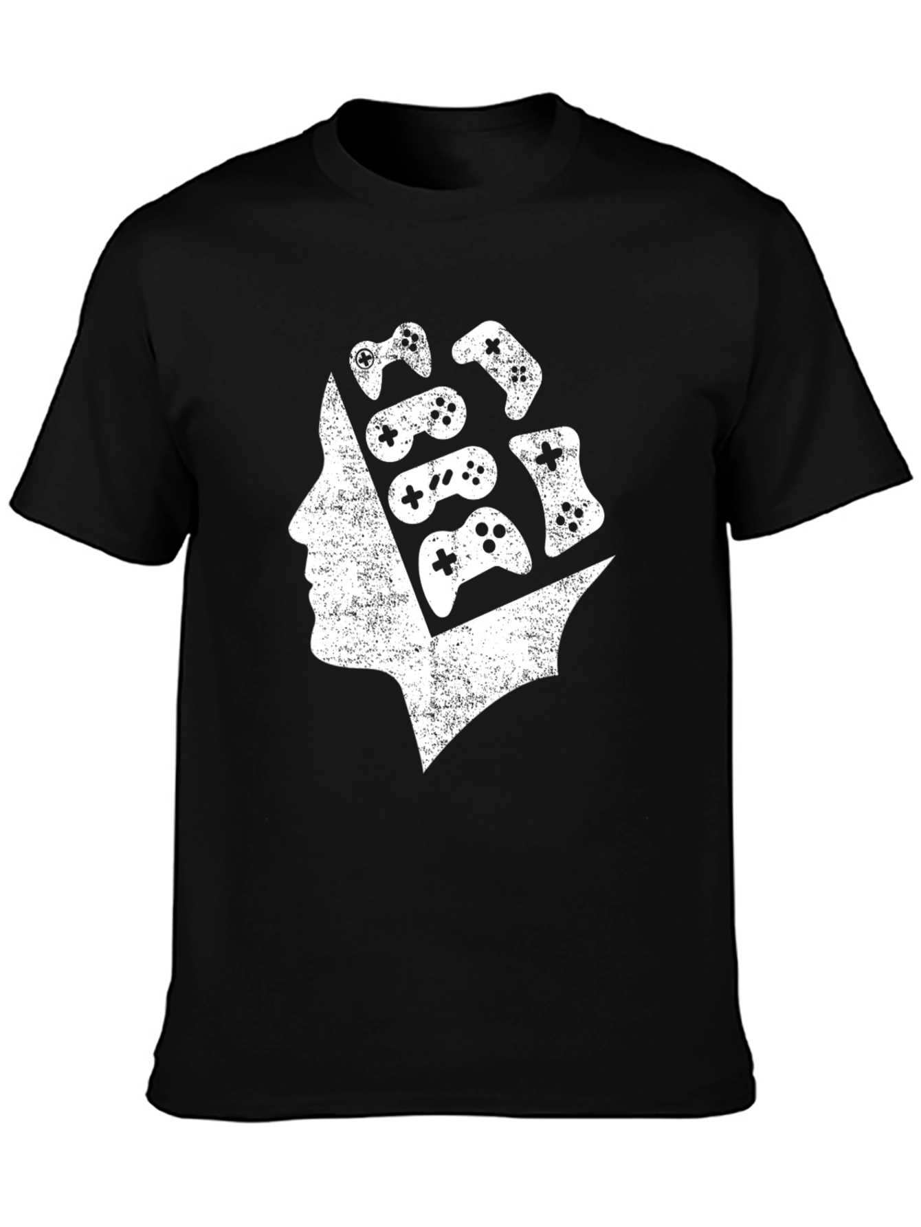 Gamer Mind T-Shirt - Controller Head Graphic Tee