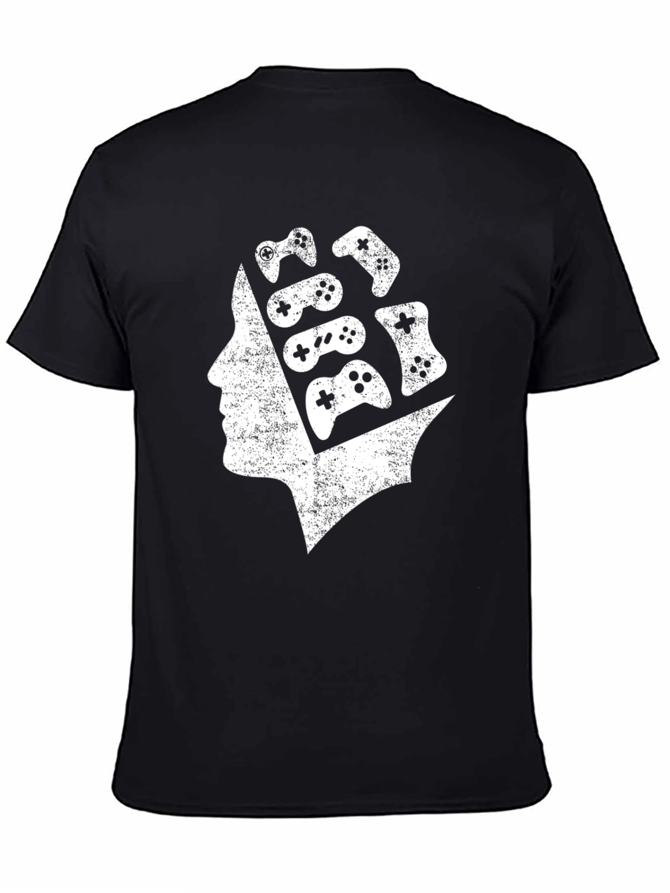 Gamer Mind T-Shirt - Controller Head Graphic Tee