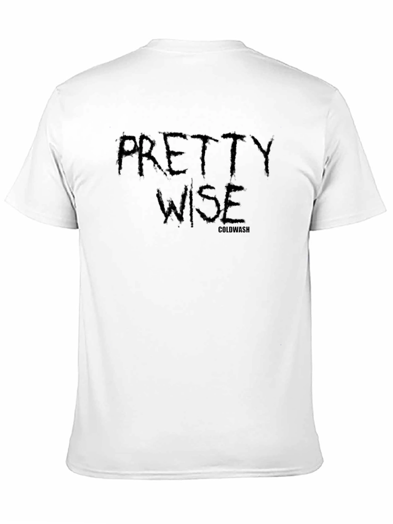 Pretty Wise Coldwash Black Graphic T-Shirt
