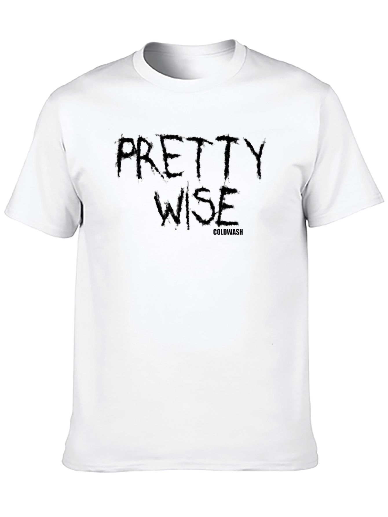 Pretty Wise Coldwash Black Graphic T-Shirt