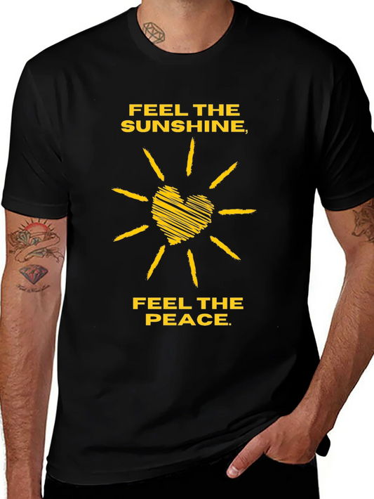 Feel the Sunshine Graphic T-Shirt - Relaxed Fit