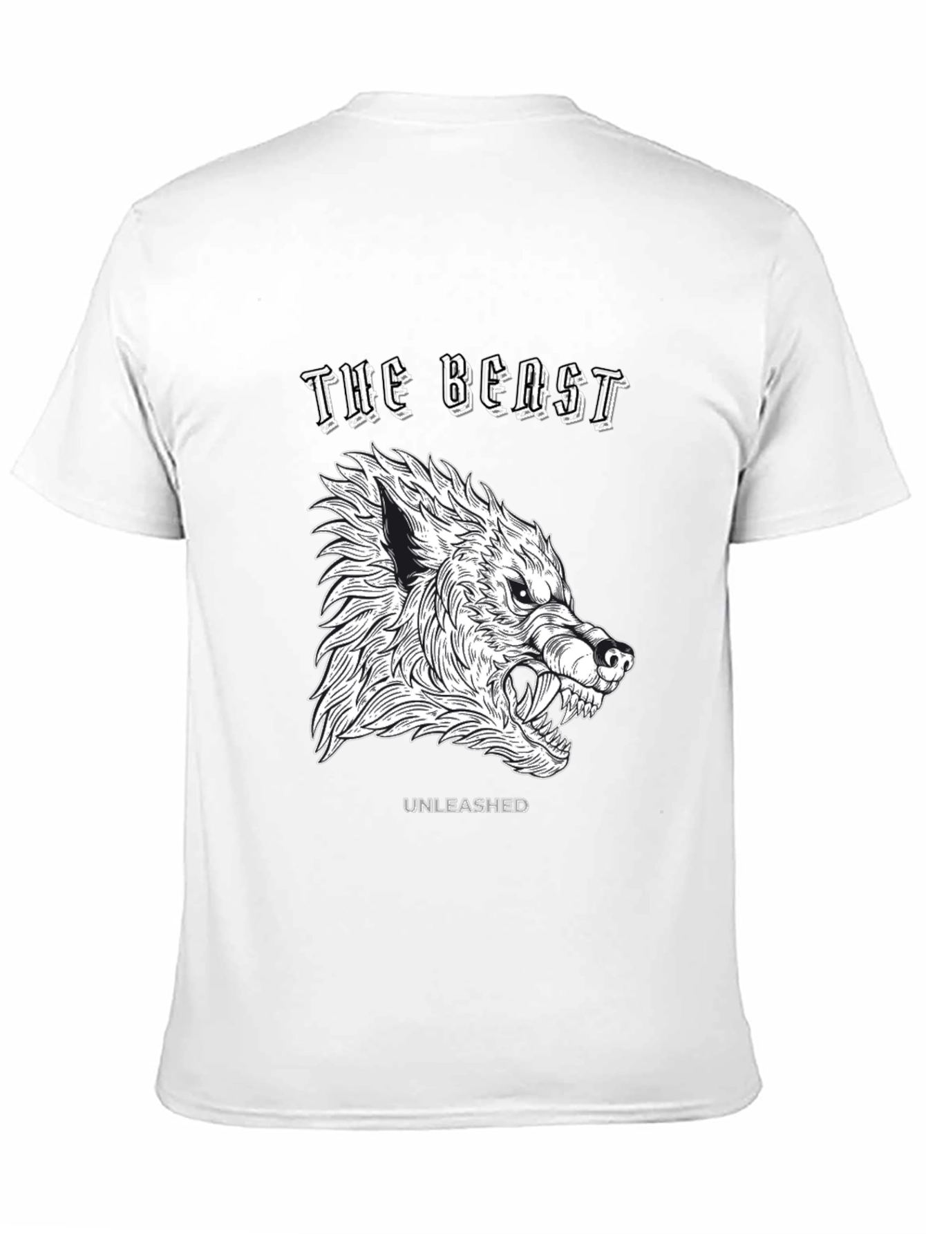 The Beast Unleashed Graphic T-Shirt - Black
