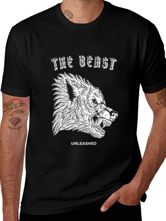 The Beast Unleashed Graphic T-Shirt - Black