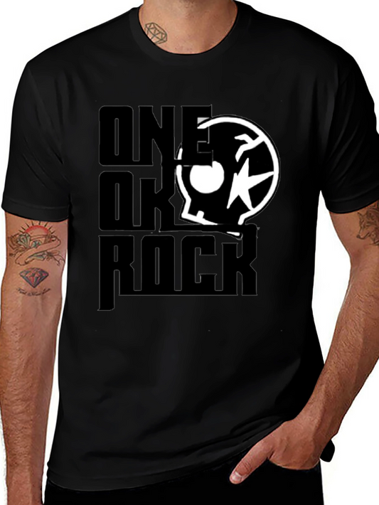 One OK Rock Band Black T-Shirt Graphic Tee
