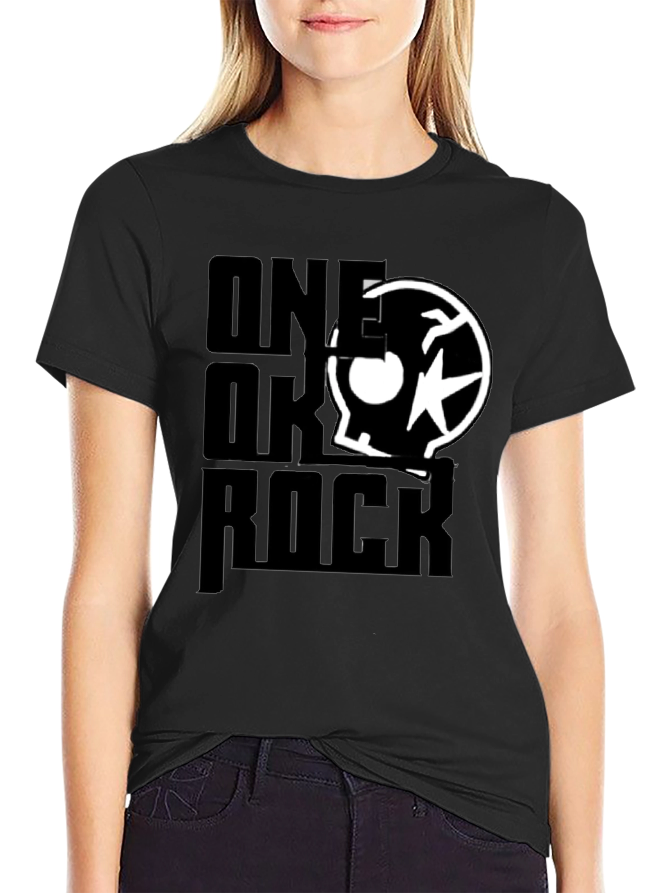 One OK Rock Band Black T-Shirt Graphic Tee