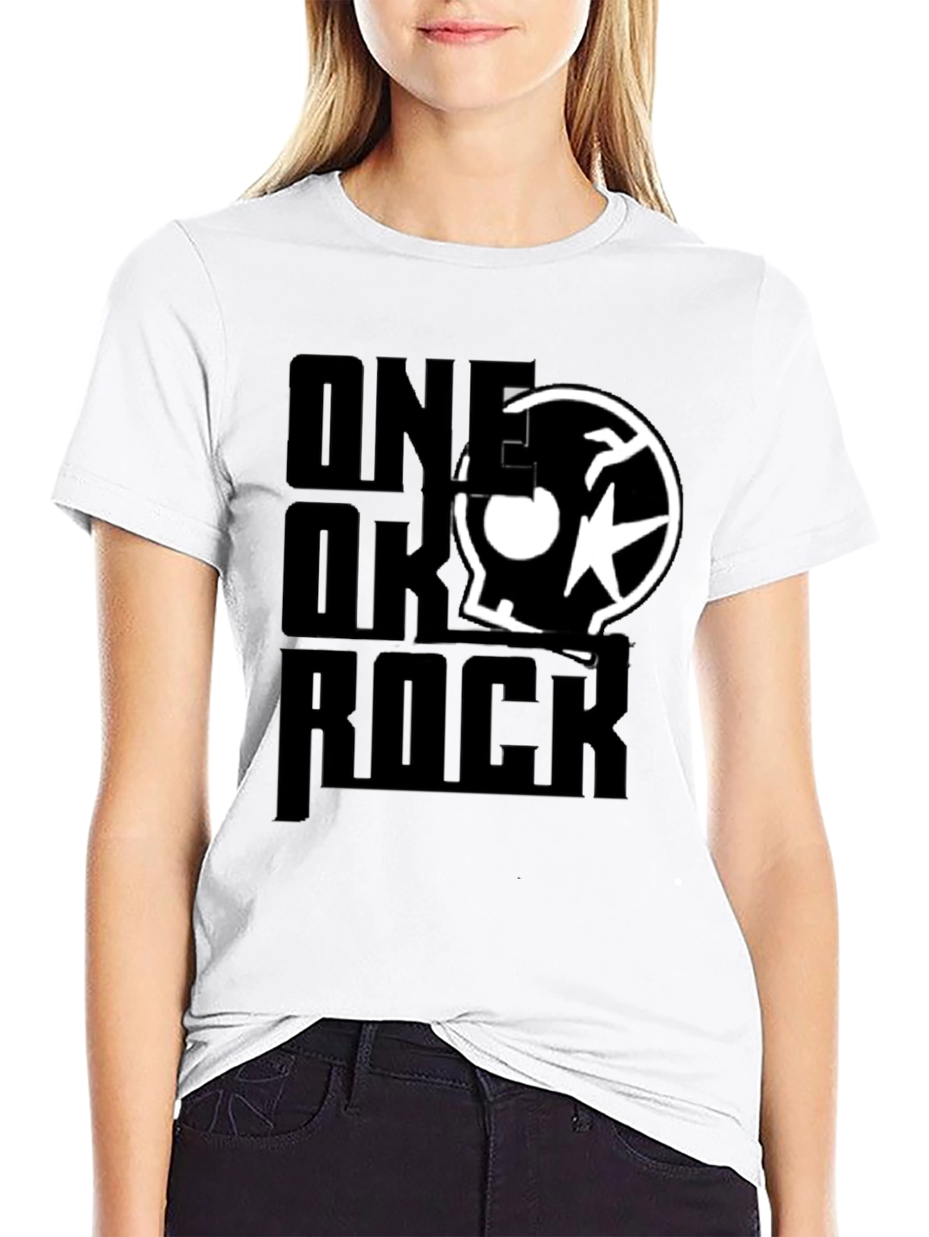 One OK Rock Band Black T-Shirt Graphic Tee