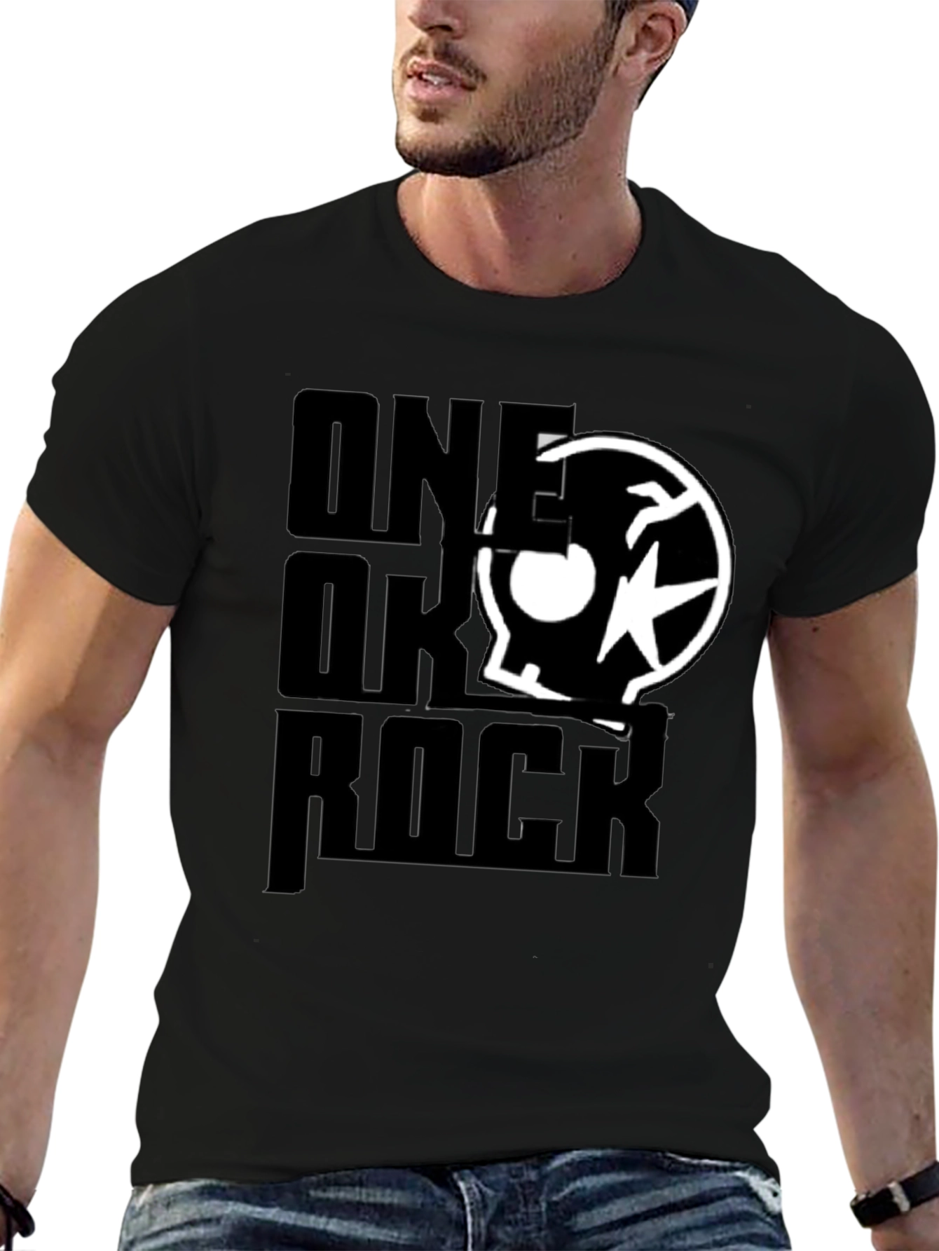 One OK Rock Band Black T-Shirt Graphic Tee