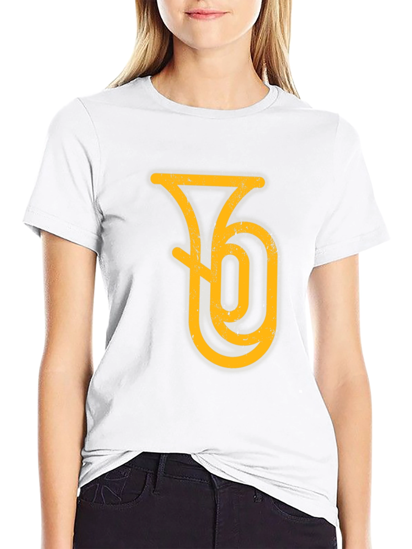 Tuba Graphic Tee - Musicians Black T-Shirt