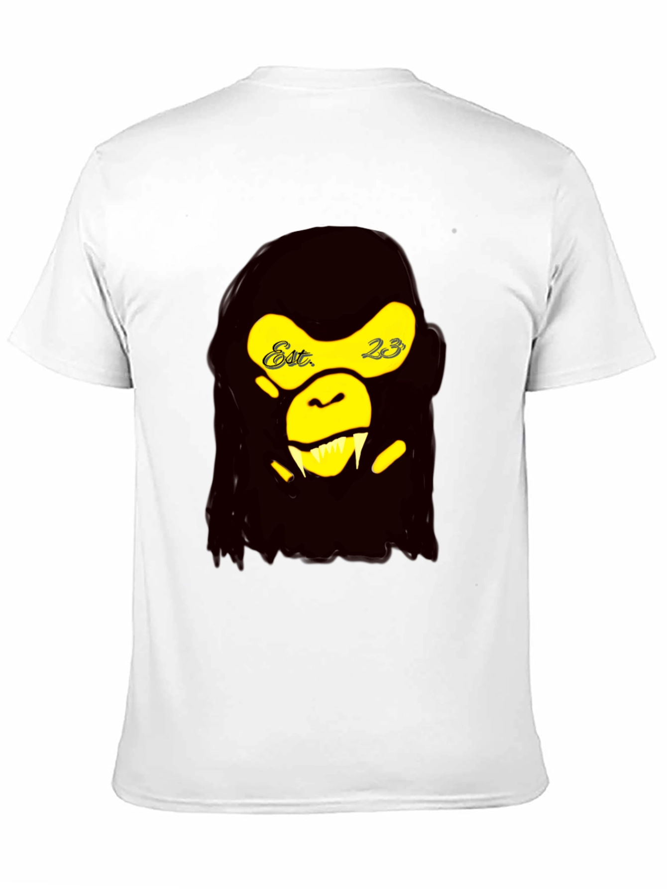 Graphic Tee: Ape Est. 23 - Black