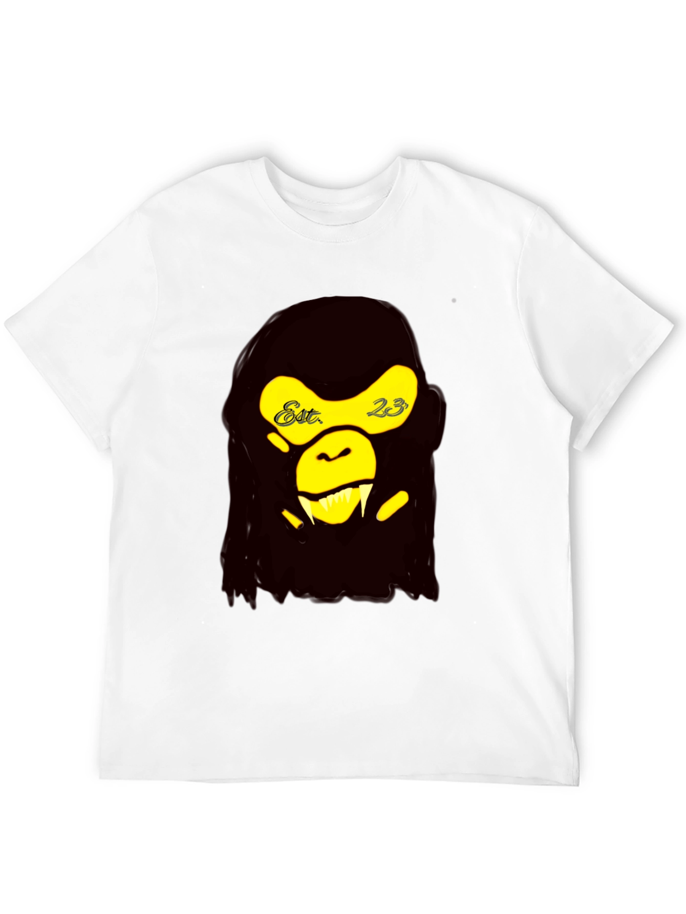 Graphic Tee: Ape Est. 23 - Black