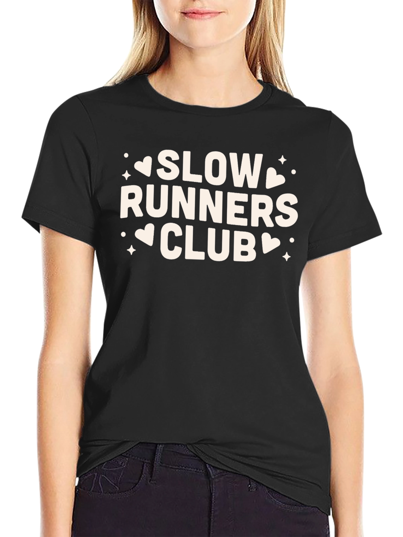 Slow Runners Club T-Shirt - Casual Comfort