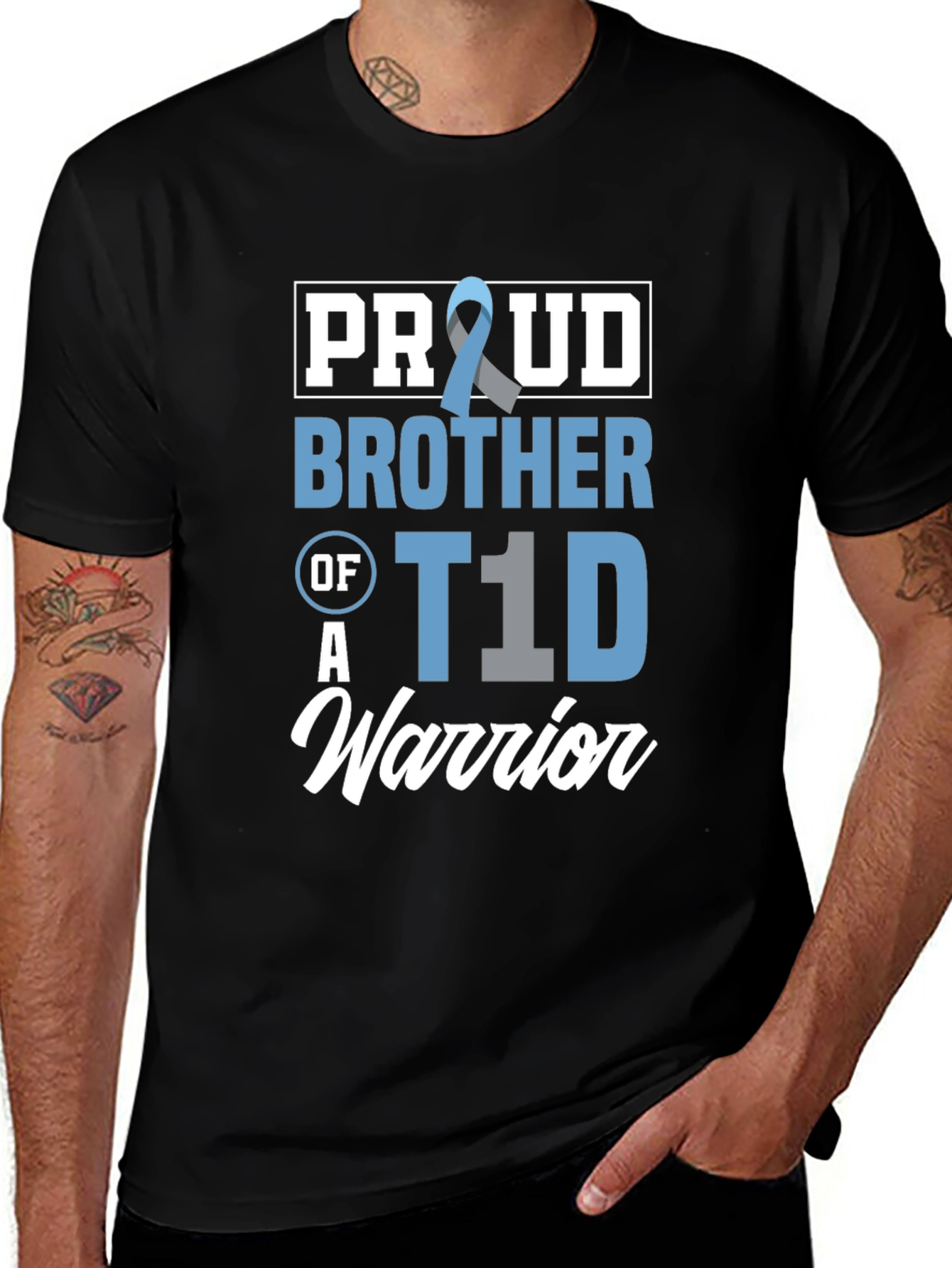 Proud Brother of a T1D Warrior T-Shirt