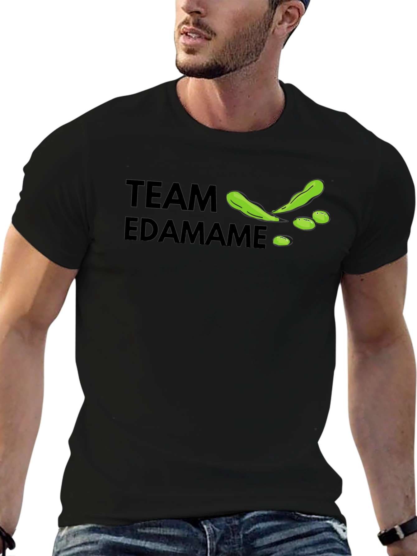 Team Edamame T-Shirt - Casual Graphic Tee