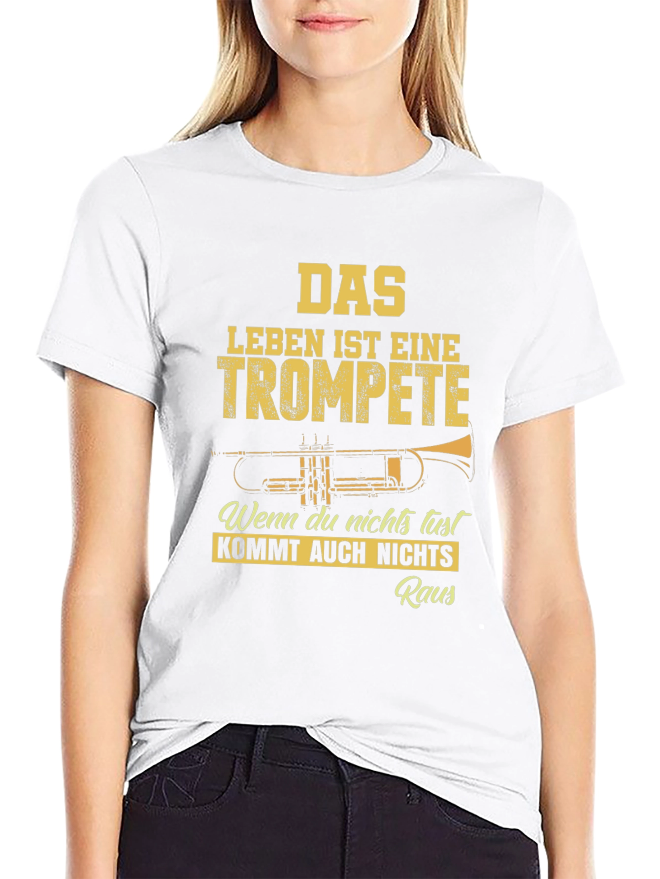 Das Leben Ist Eine Trompete T-Shirt