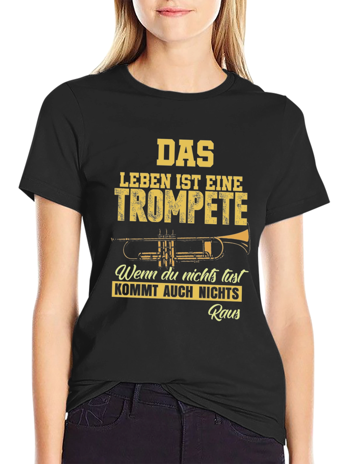 Das Leben Ist Eine Trompete T-Shirt