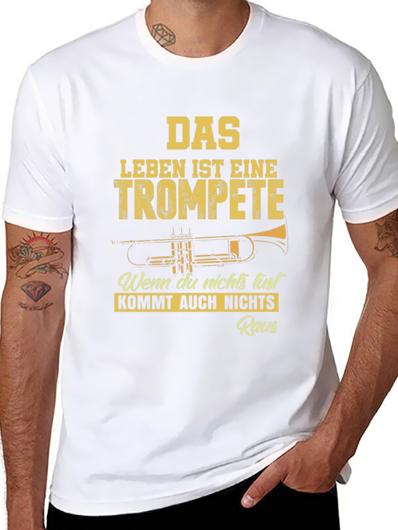Das Leben Ist Eine Trompete T-Shirt