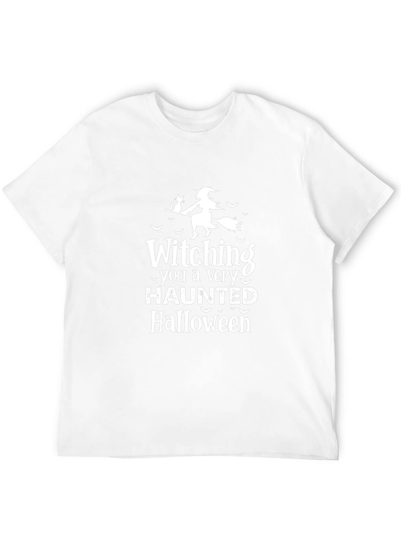 Witching You Halloween Graphic T-Shirt
