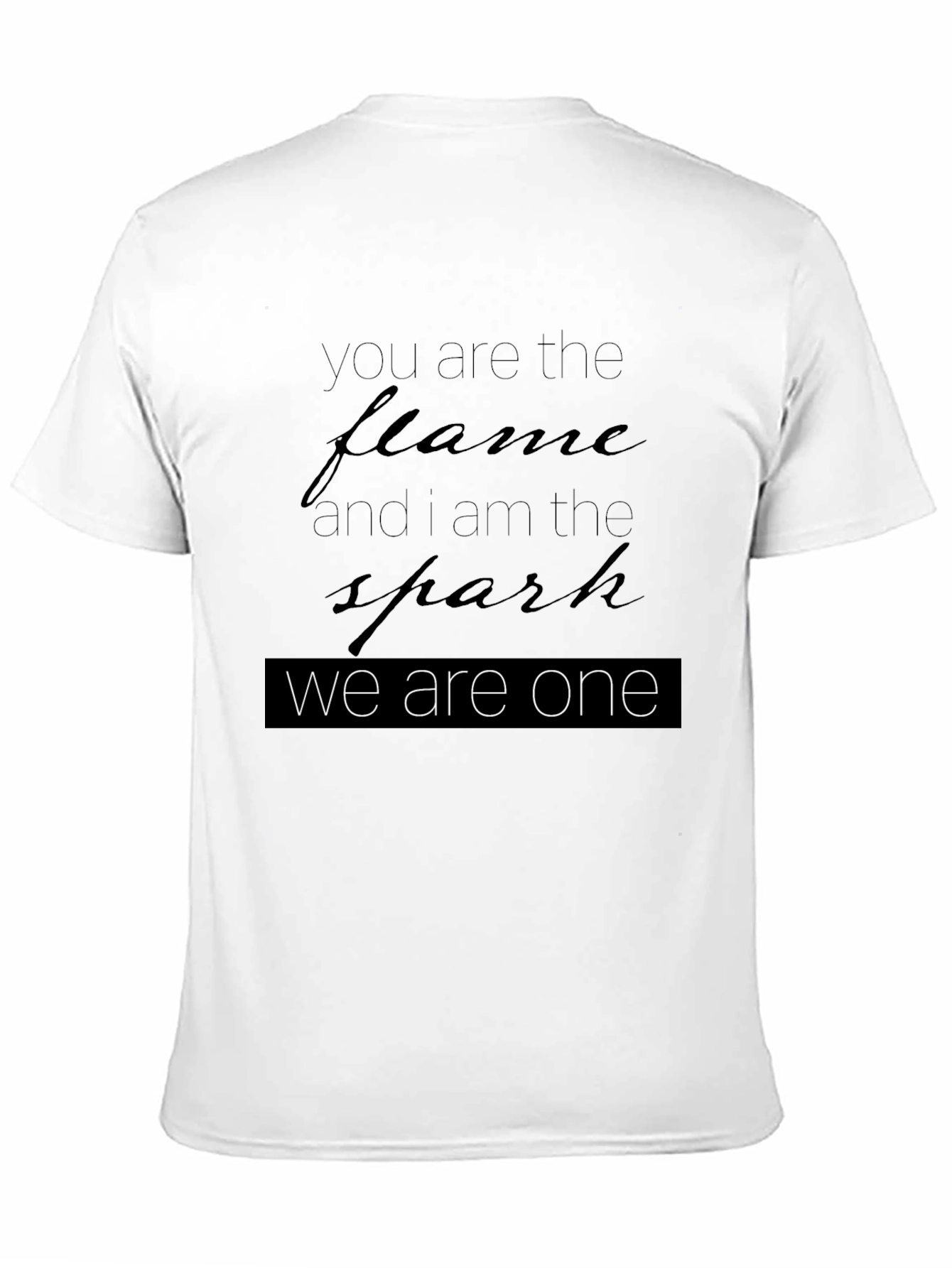 Flame & Spark T-Shirt - We Are One