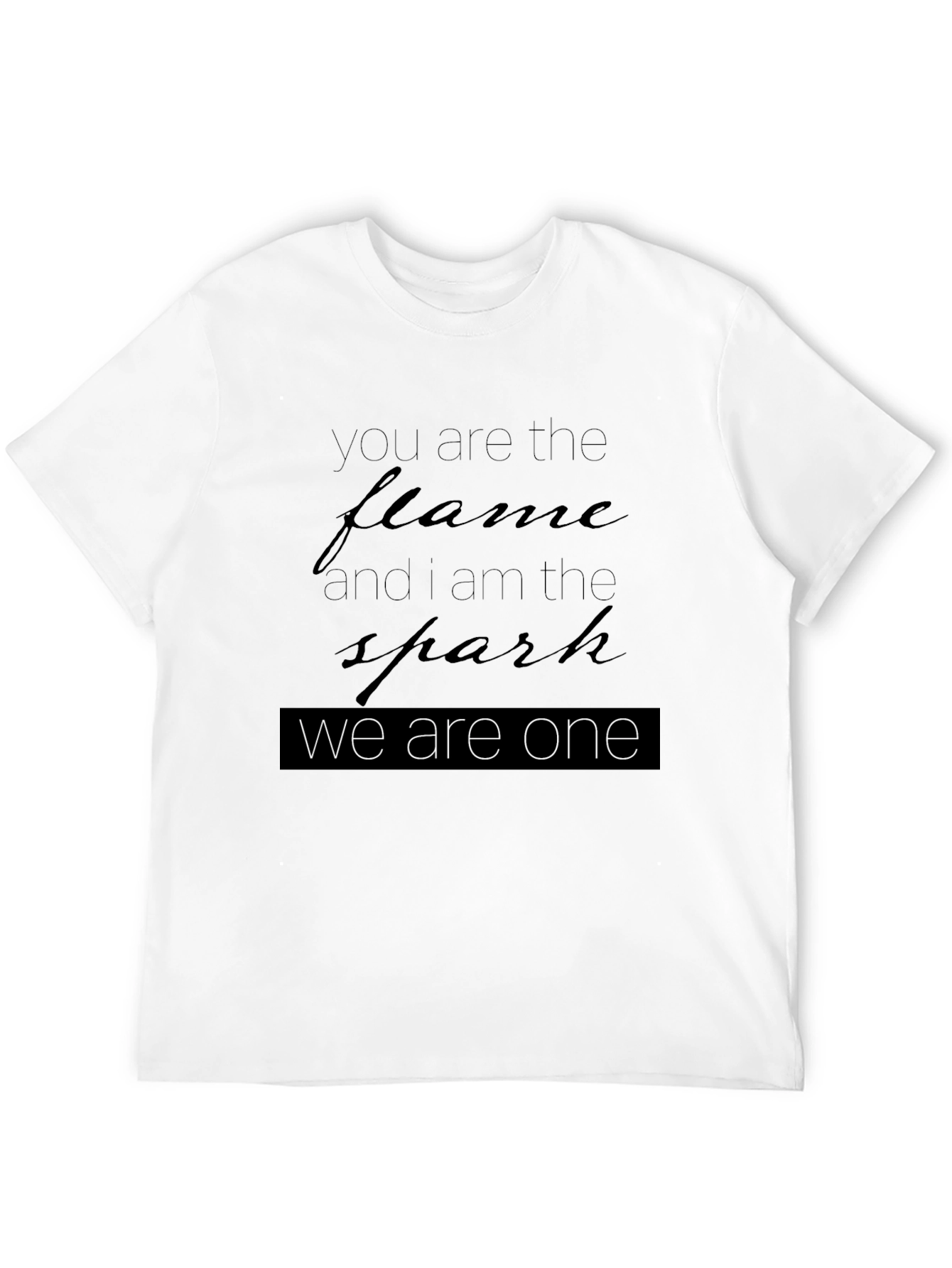 Flame & Spark T-Shirt - We Are One