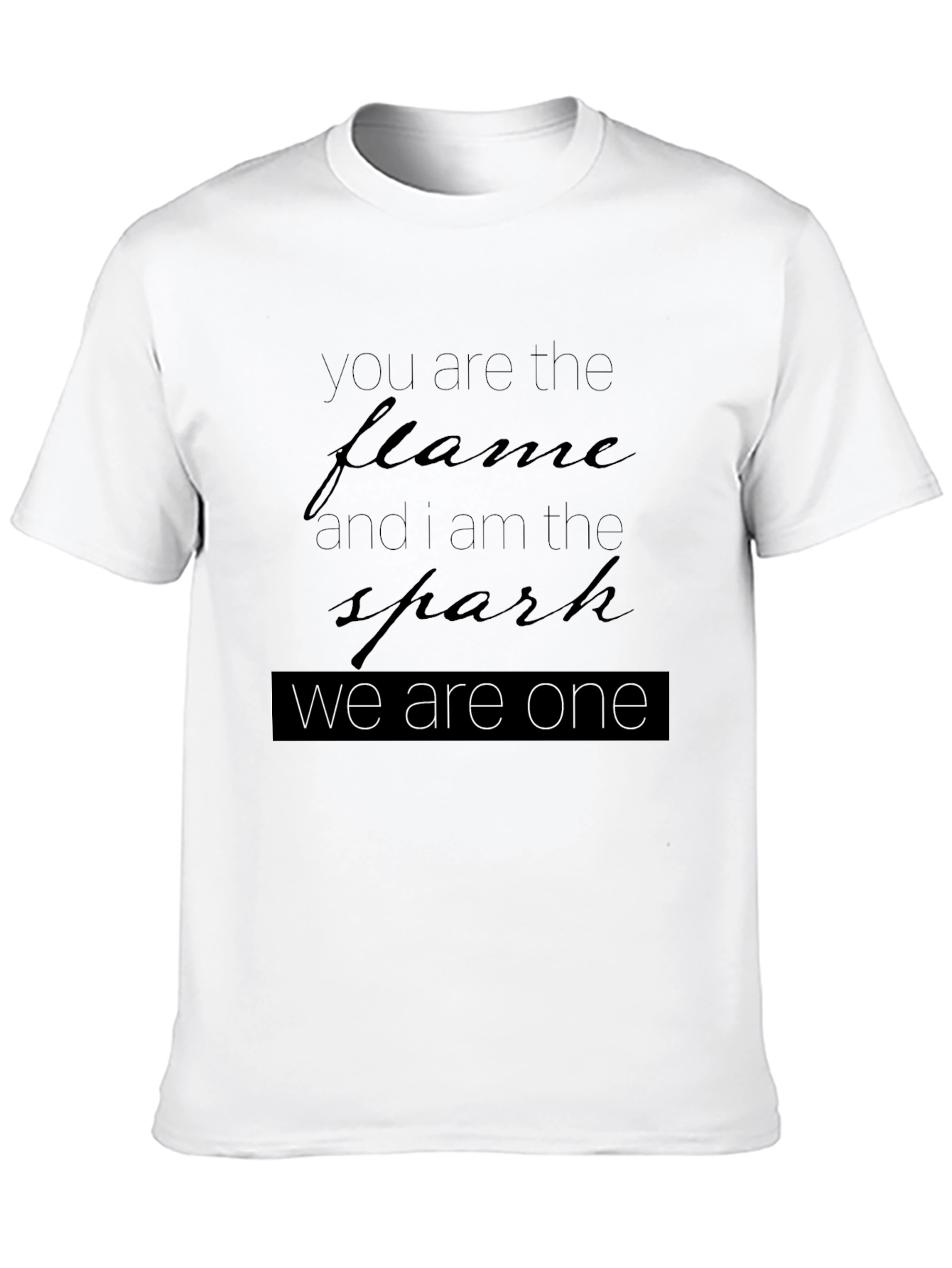 Flame & Spark T-Shirt - We Are One