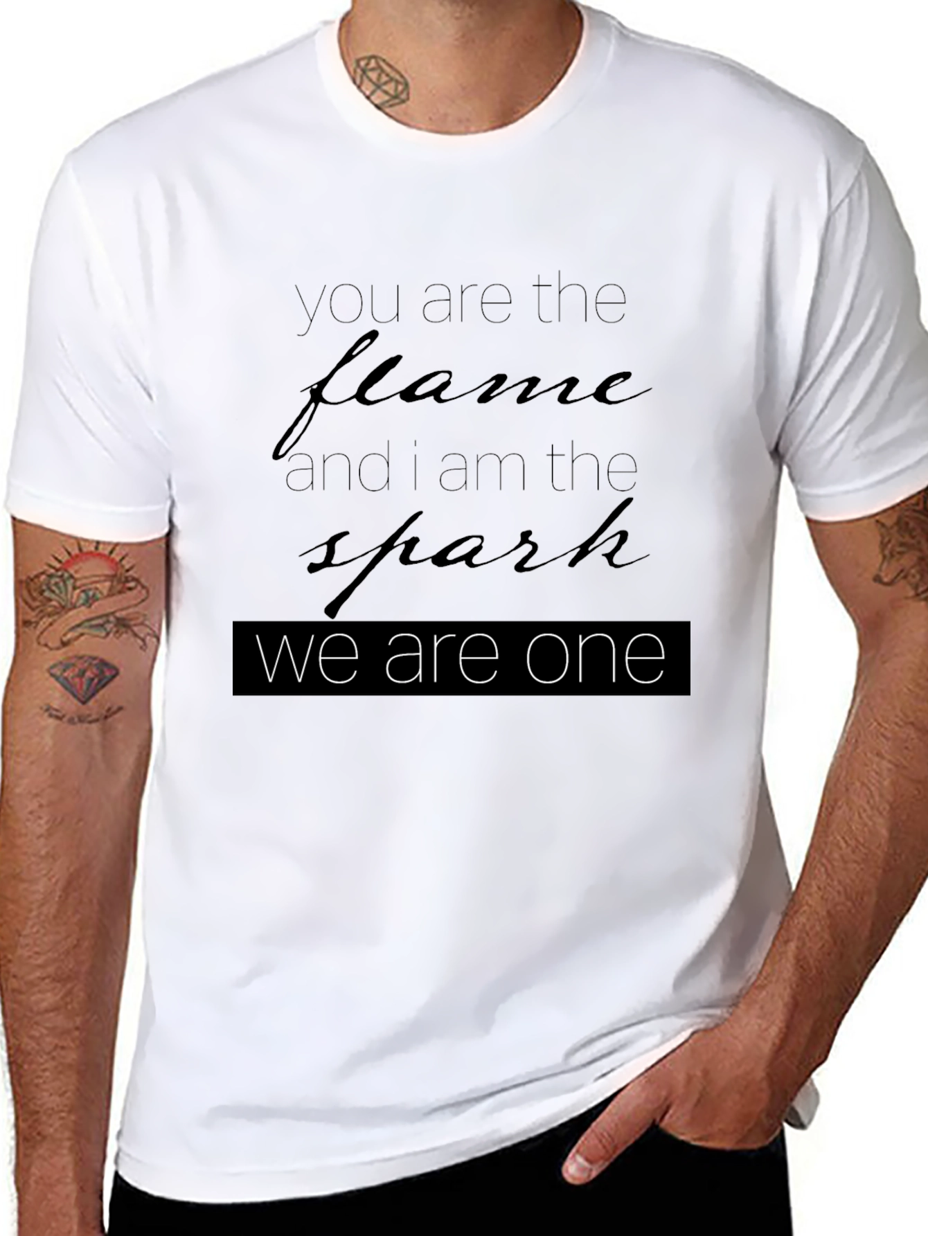 Flame & Spark T-Shirt - We Are One
