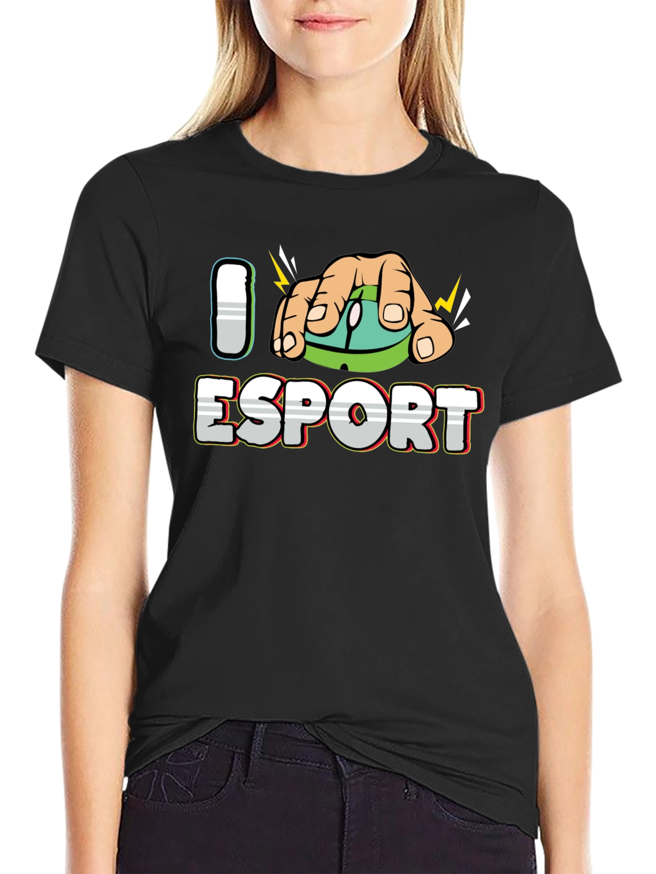 I Love Esport Gaming T-Shirt - Gamer Apparel