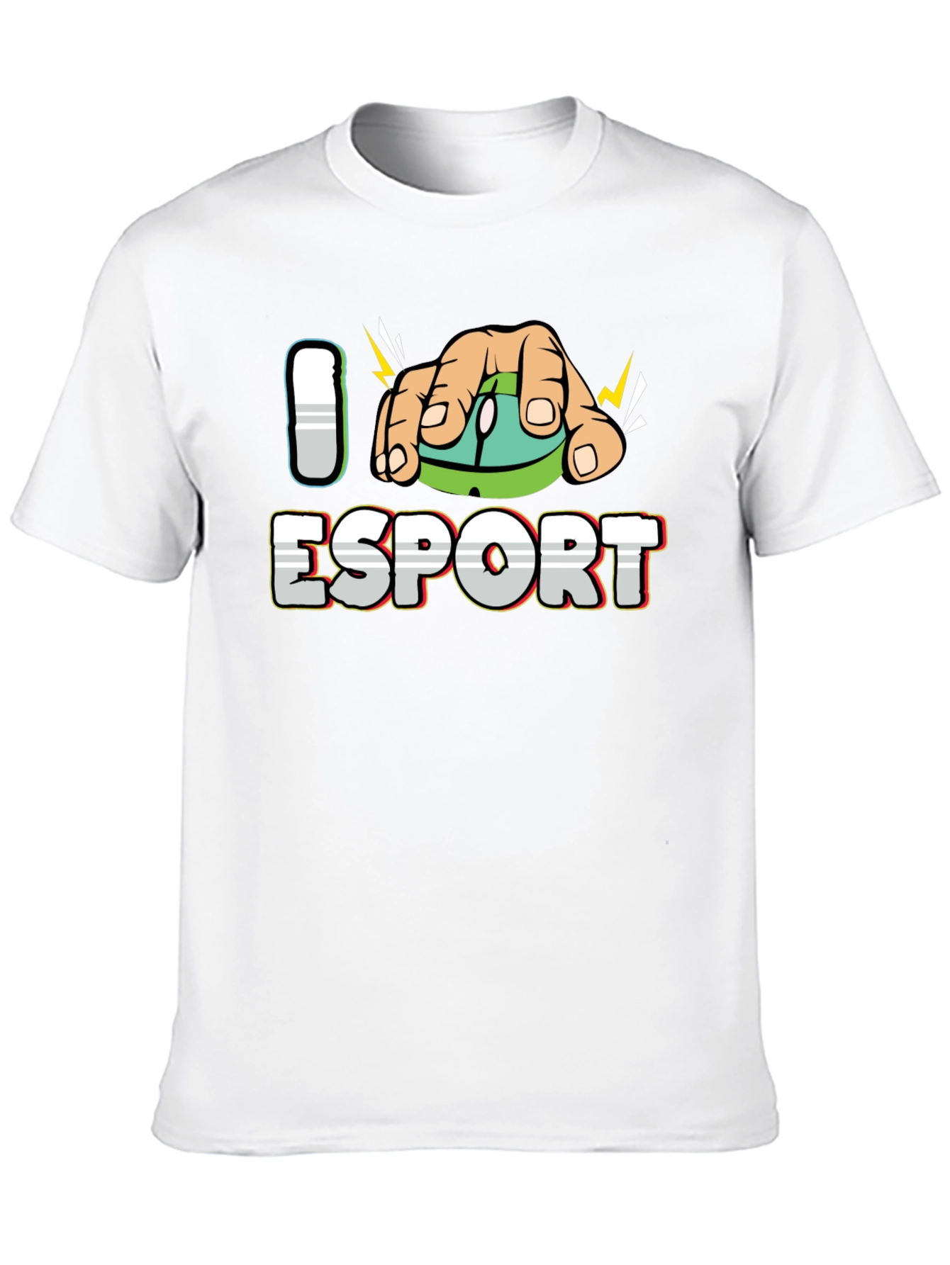 I Love Esport Gaming T-Shirt - Gamer Apparel
