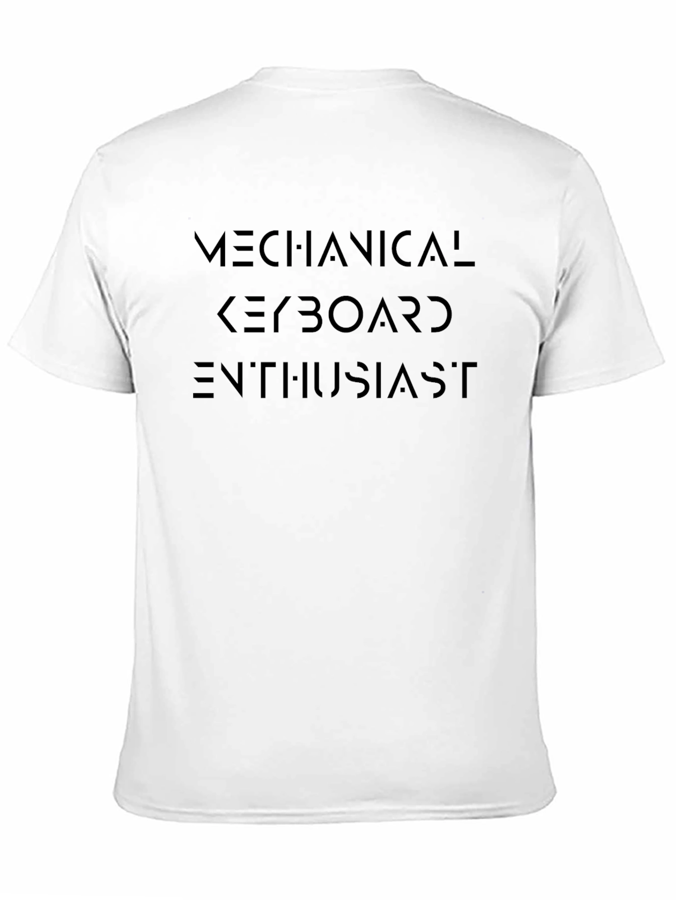 Mechanical Keyboard Enthusiast Black T-Shirt