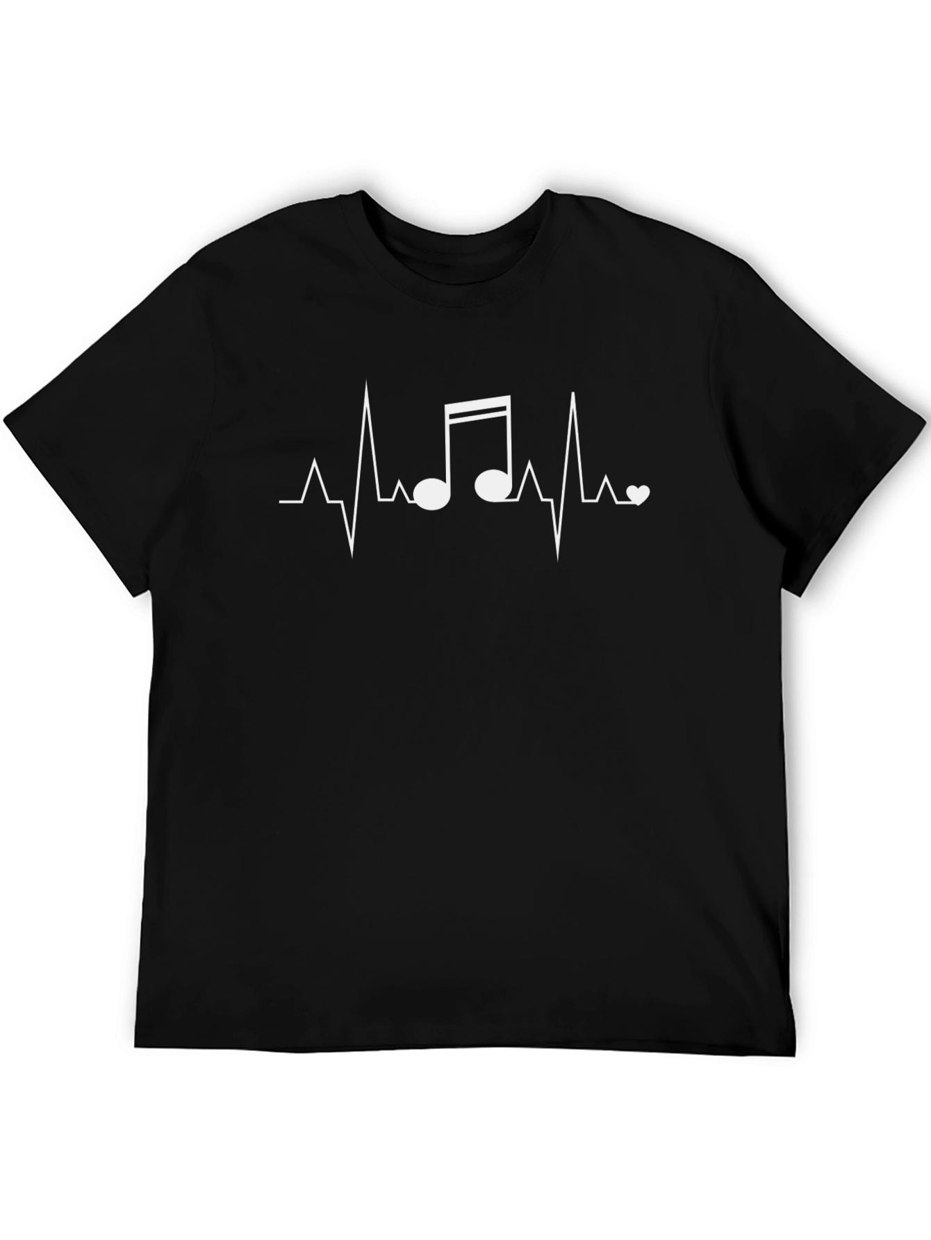 Music Lovers Heartbeat T-Shirt