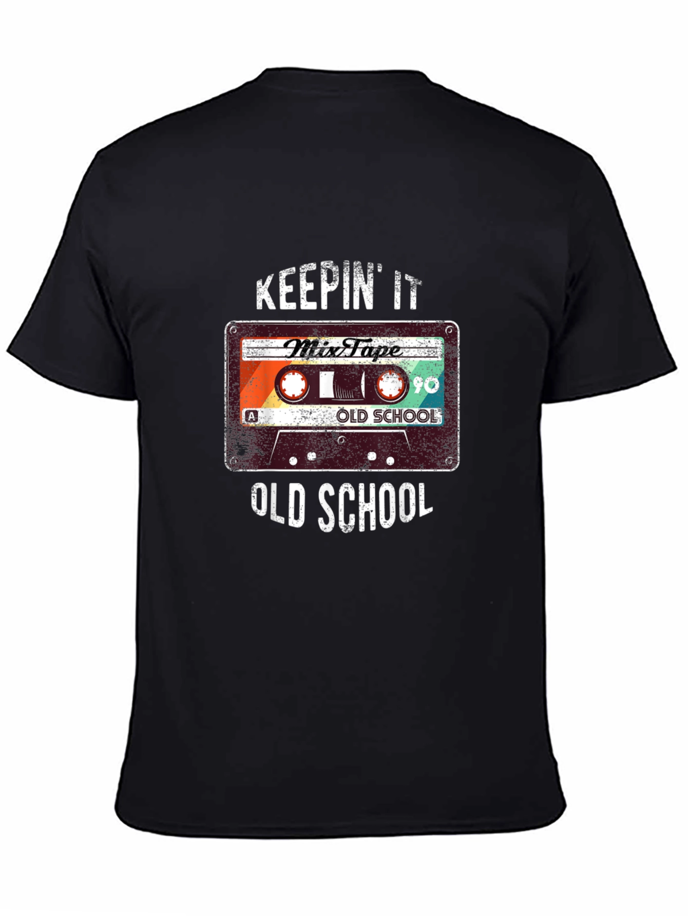 Keepin it Old School Cassette Tape Graphic Tee