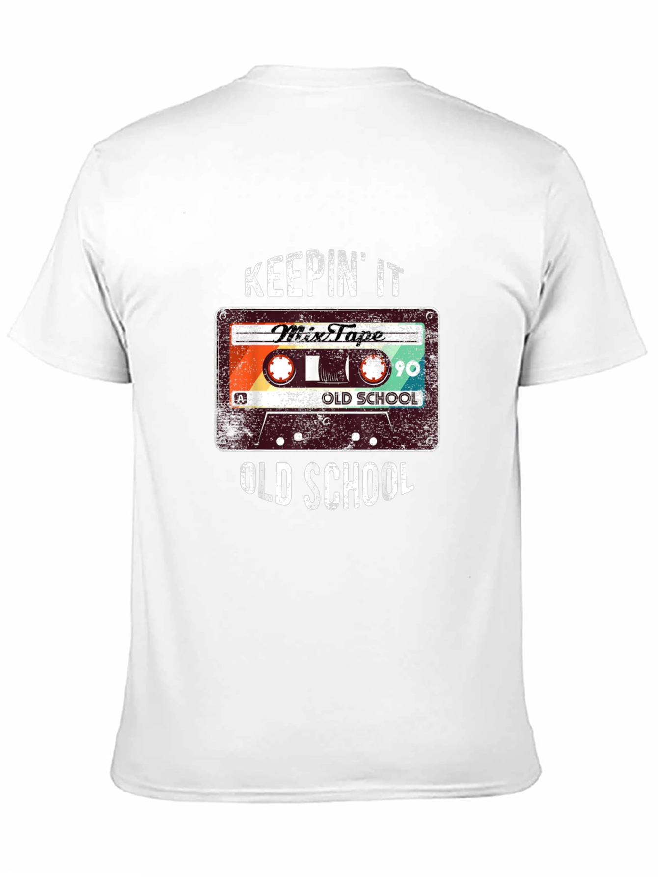 Keepin it Old School Cassette Tape Graphic Tee