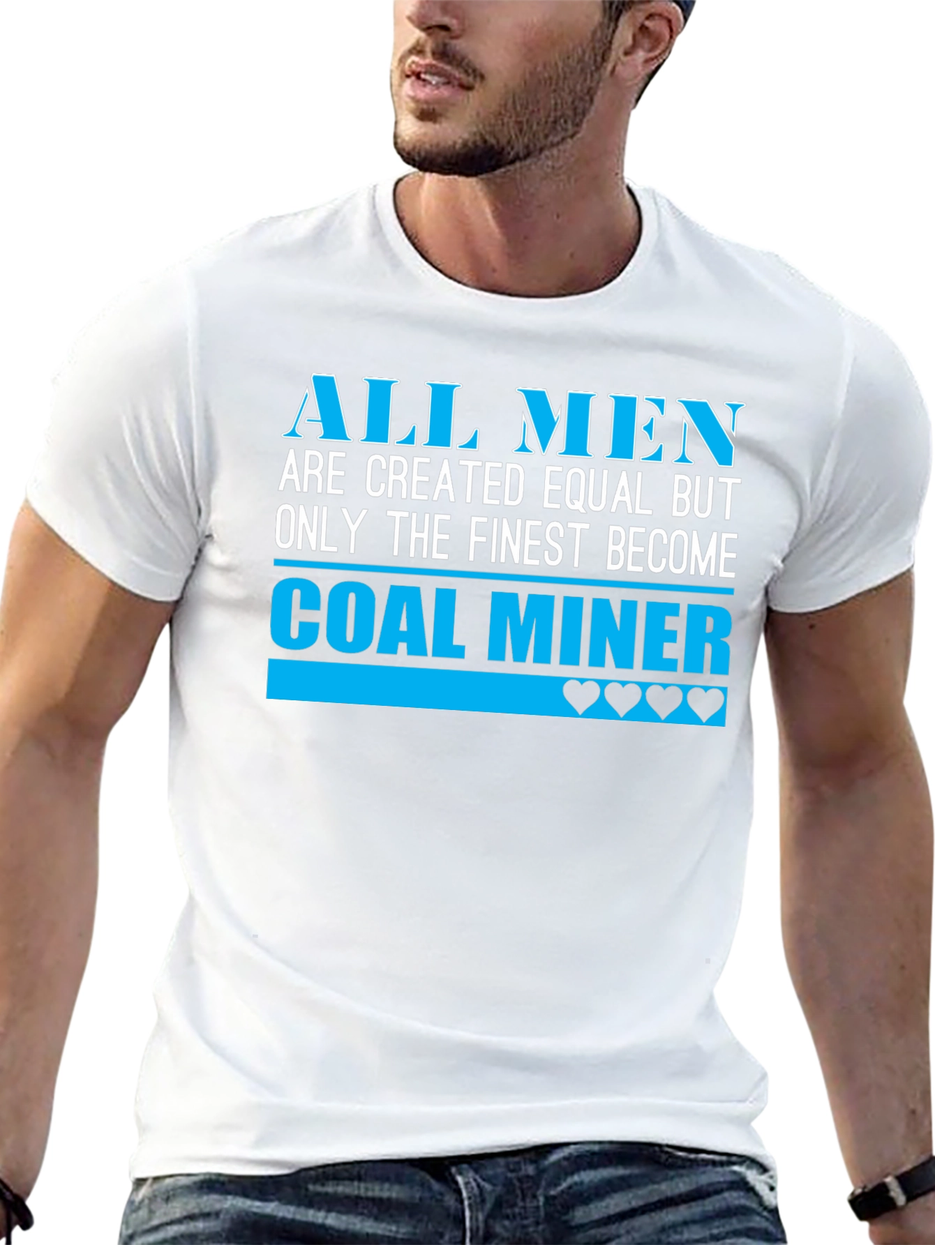 Coal Miner Graphic Tee - Mens Black T-Shirt