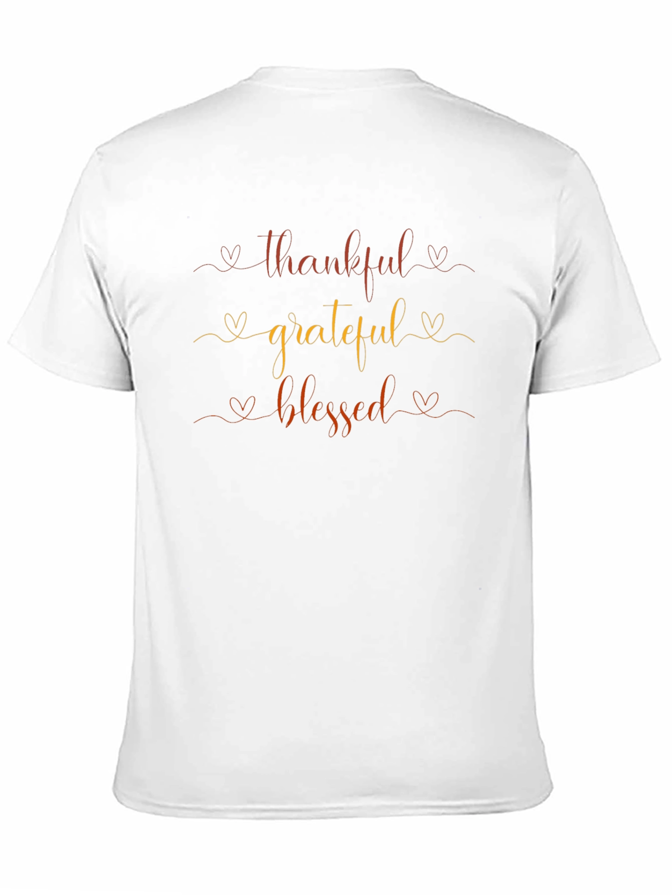 Thankful Grateful Blessed Fall T-Shirt