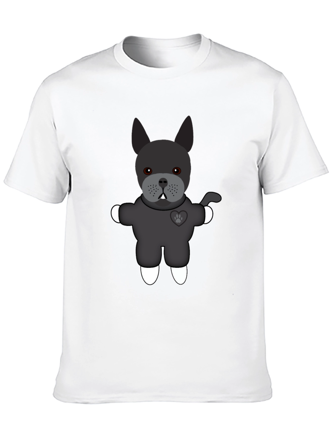 Black French Bulldog Graphic Tee