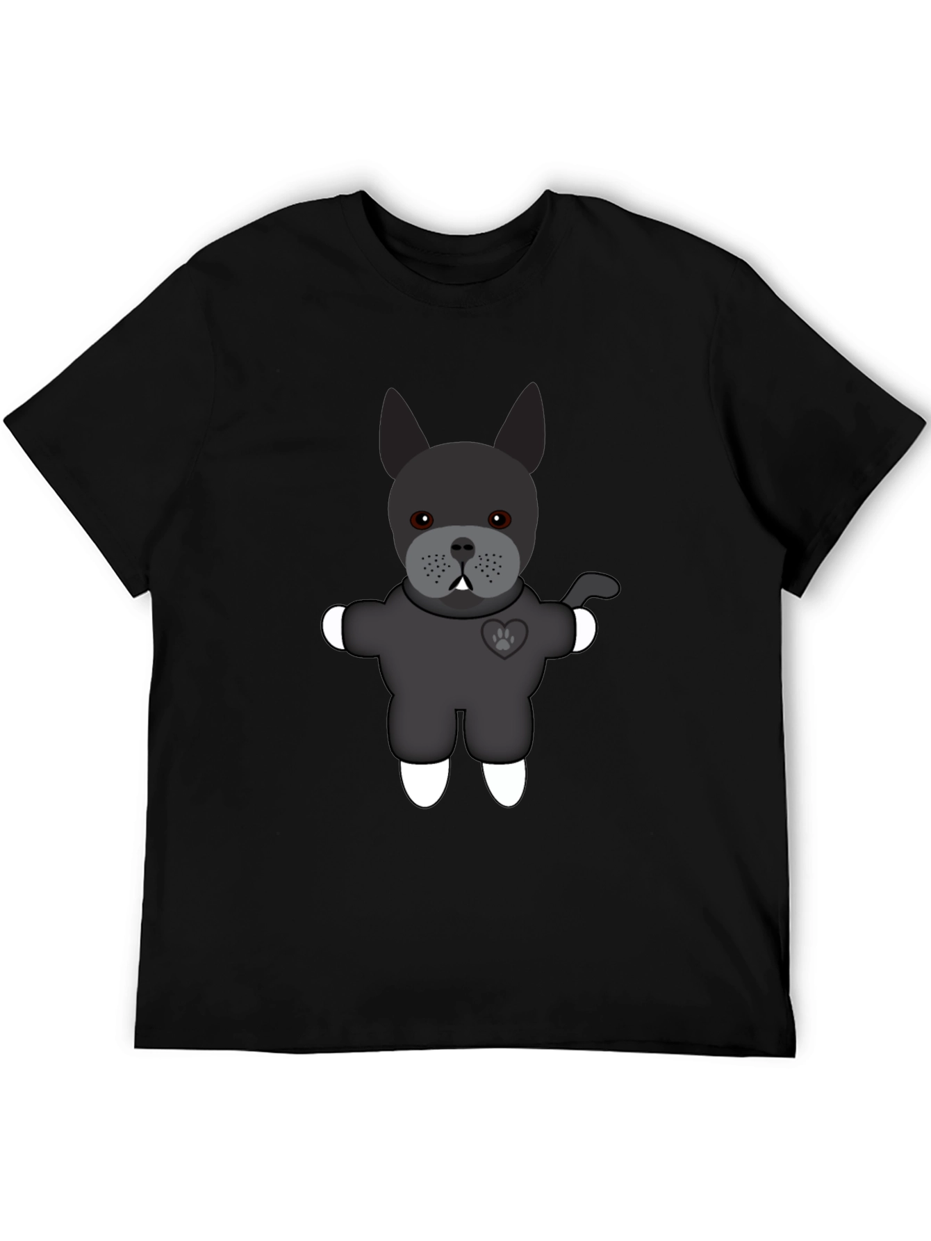 Black French Bulldog Graphic Tee